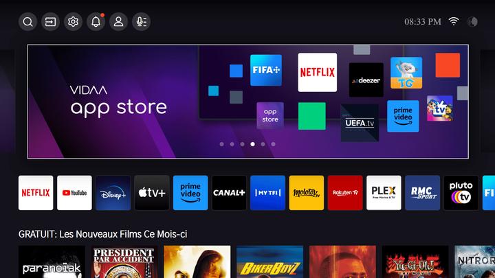 Image du produit Hisense Téléviseur Qled UHD 58e7nq (58", QLED, 4K)