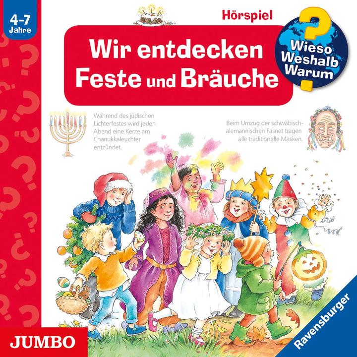 Produktbild Jumbo CD WiesoWeshalbWarum - Wir entdecken Feste und Bräuche