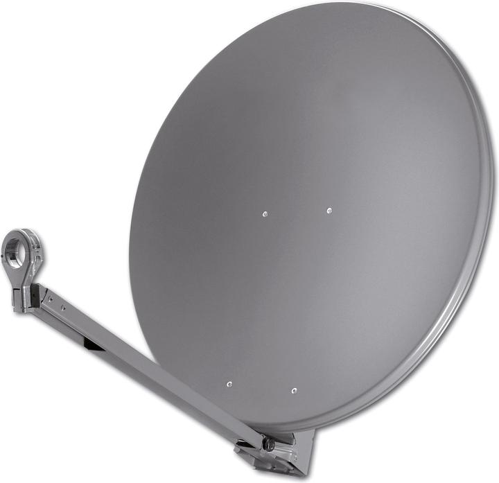 Actual product image Televes S760CL-G - 10.75 - 12.75 GHz - 38.2 dBi - 26 dB - graphite - 750 mm - 800 mm (Parabolic antenna, 38.20 dB, DVB-T / -T2)