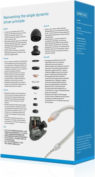 Actual product image Sennheiser IE 500 Pro (No noise cancelling, Cable)
