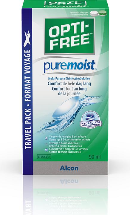 Produktbild Opti Free PureMoist, Kontaktlinsenpflegemittel, 90 ml (All in One Lösung, 90 ml)