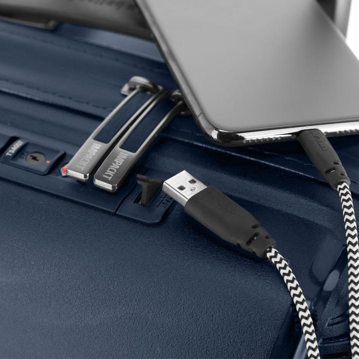 Produktbild Impackt IP1 - 4-Rad Trolleymit USB Port, Glacier (38 l, Handgepäck (bis 50l))