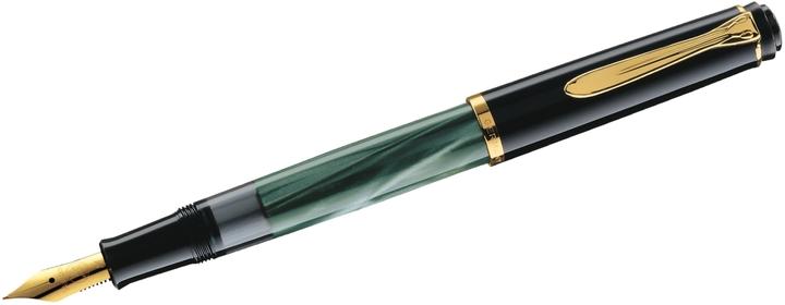 Produktbild Pelikan Füllhalter (Grün, Gold, Schwarz, Marmorfarbe, 1 x)