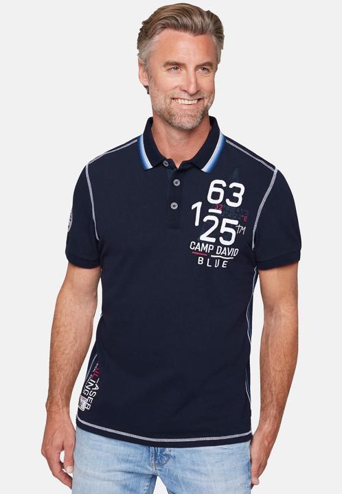Image du produit Camp David Polo Laser Sailing à manches courtes (S)