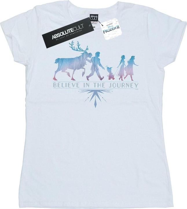 Disney Frozen 2 Believe In The Journey Silhouette TShirt (XXL)