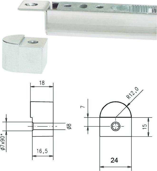 Image du produit MSL Kit de montage pour passage de câble