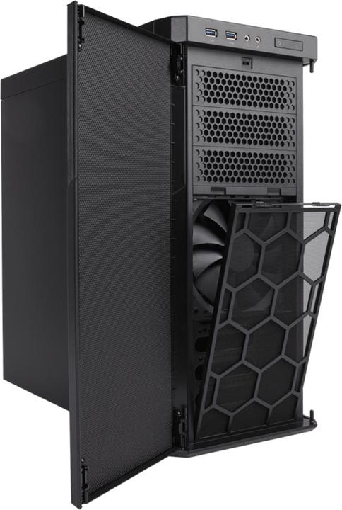 Actual product image Corsair Carbide 330R Blackout Edition (ATX, mATX, Mini-ITX, E-ATX)