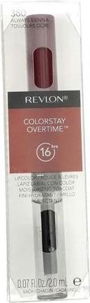 Actual product image Revlon Colorstay Overtime (380 Always Sienna)