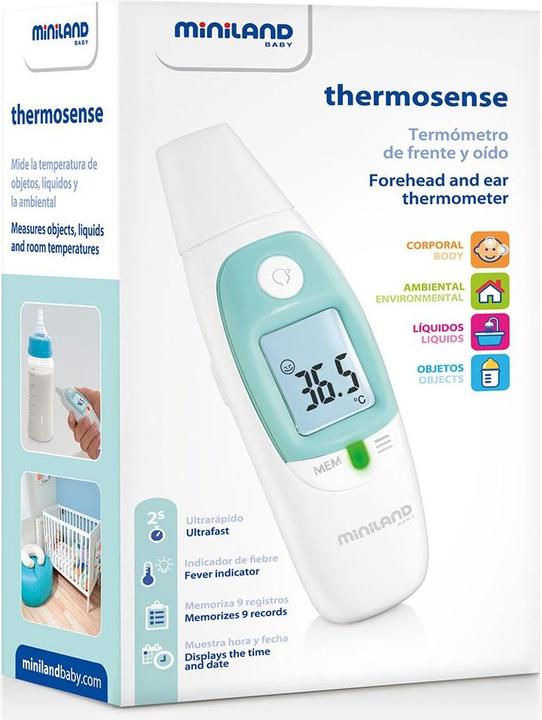Actual product image Miniland Thermosense (Non-contact, Ear, Forehead)