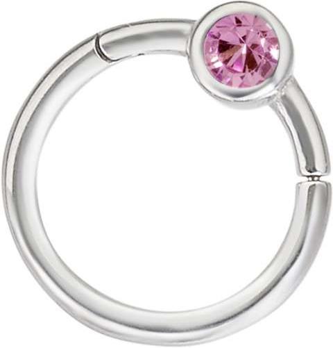 Bijouteria 1.2mm Piercingstab (Edelstahl, Swarovski Kristall)
