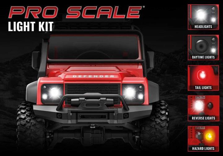 Actual product image Traxxas PRO SCALE LED Light Set TRX-4M Land Rover 1/18