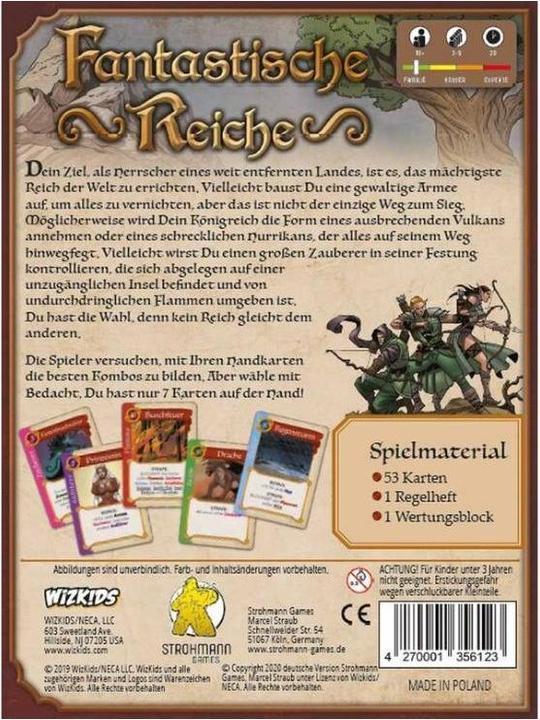 Productafbeelding Strohmann Games Fantastische Rijken (Duits)