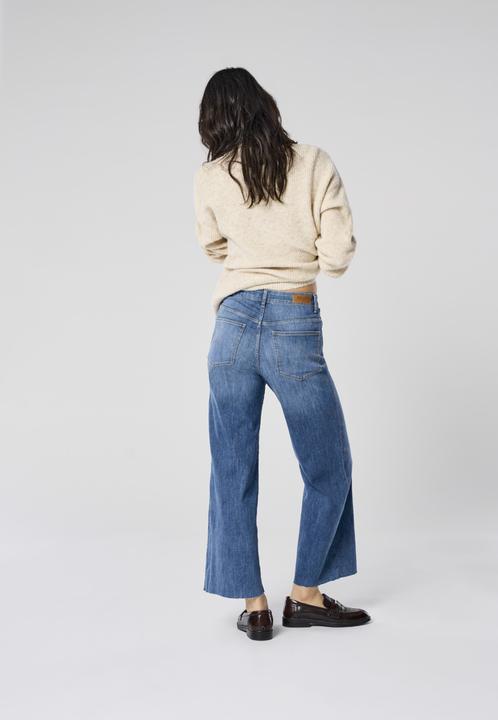 Actual product image Only ONLANN-MADISON Hohe Taille Verkürzt Jeans Jeans mit weitem Bein (34)