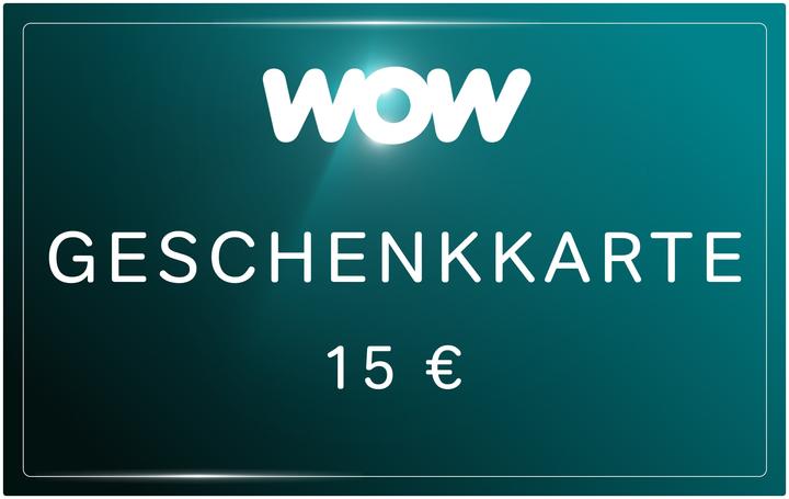 Actual product image WOW TV Streaming gift card (15 EUR)