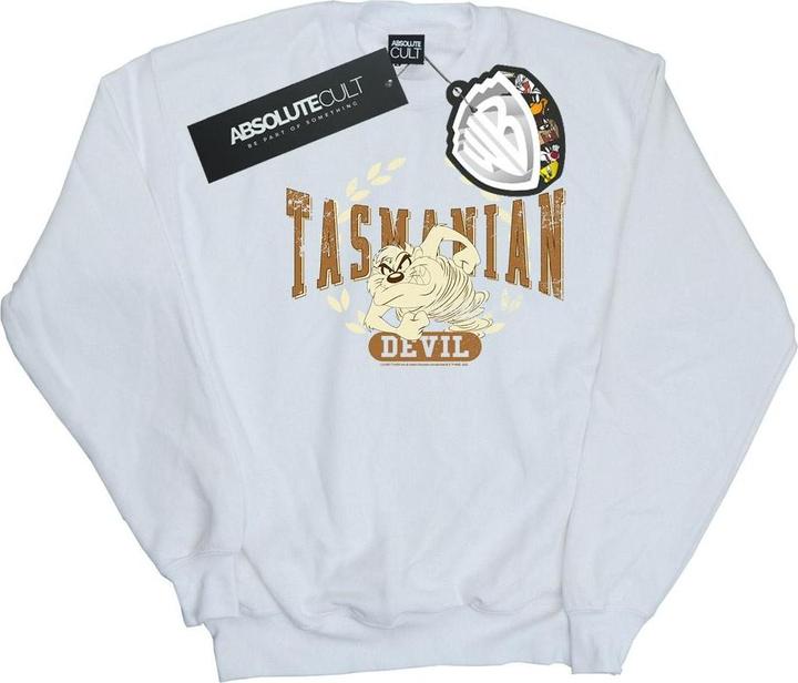 Actual product image Looney Tunes Mens Tasmanian Devil Varsity Sweatshirt (4XL)