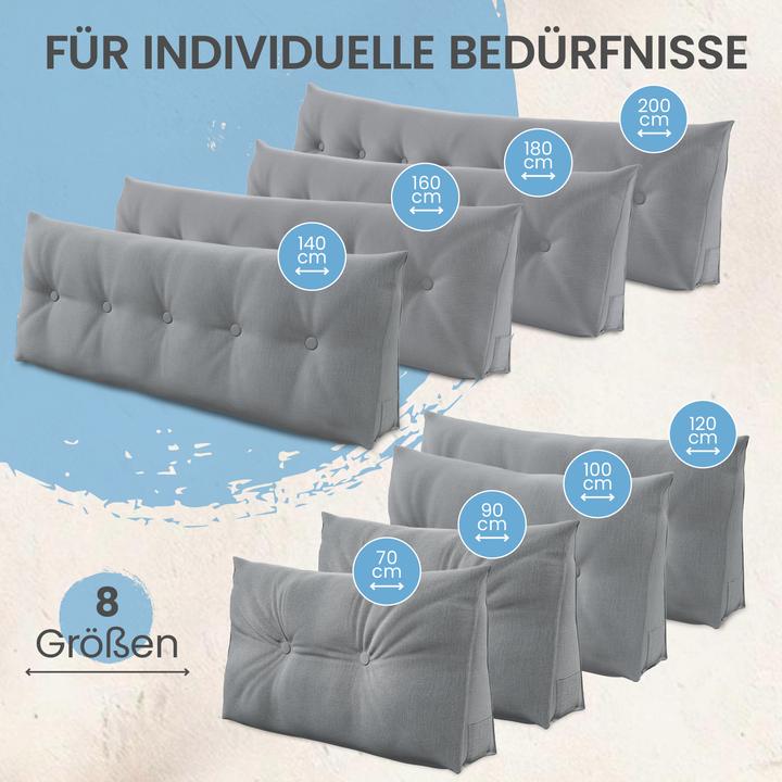 Produktbild Aktivshop Bett- und Rückenstützkissen (20 x 160 x 50 cm)