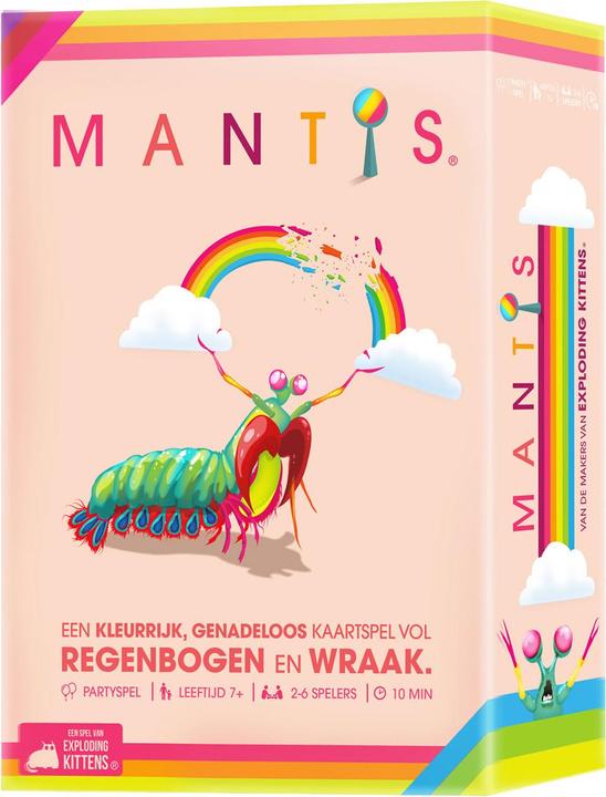 Actual product image Asmodée Mantis card game