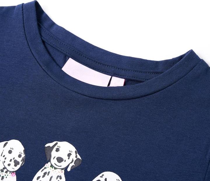 Immagine prodotto VidaXL T-shirt per bambini blu navy 92,Materiale: 95% cotone. 5 (92)