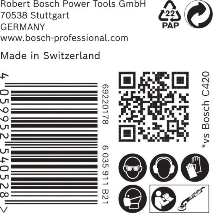 Produktbild Bosch Professional Zubehör EXPERT M480 Schleifnetz für Trockenbauschleifer, 225 mm, G 320, 25-tlg. (320)