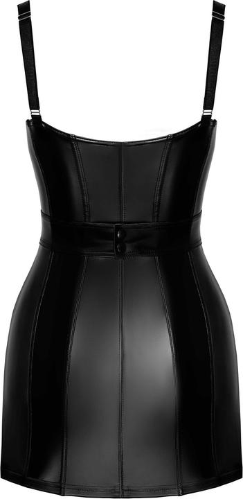 Actual product image Noir Handmade Mini dress in black (XL)