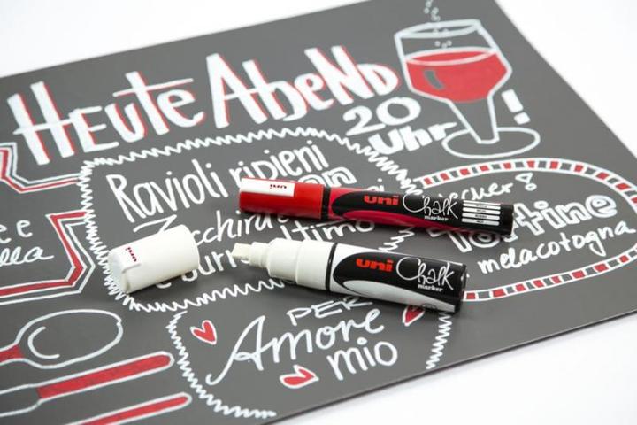 Actual product image Uni-ball Chalk marker - PWE-K - Chalk marker (White, 15 mm, 1 x)