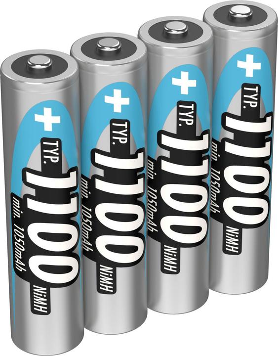 Immagine prodotto Ansmann Tipo 1100 (4 pz., AAA, 1100 mAh)
