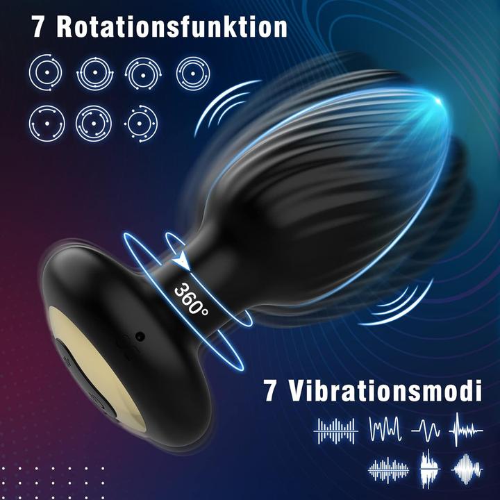 Actual product image Contitop Rotating anal plug