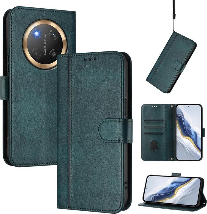 Actual product image Cover-Discount HONOR Magic7 Lite – Wildleder Look Etui im Vintage Design (Honor Magic7 Lite)