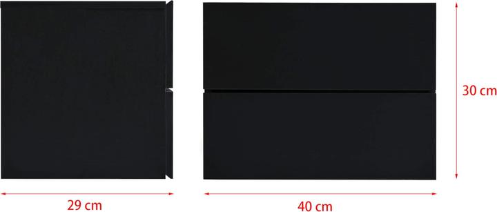 Actual product image En.Casa Ampfing (40 x 29 x 30 cm)