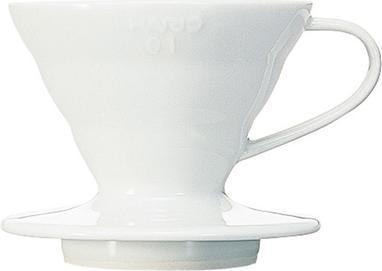 Produktbild Hario V60 Keramik-Kaffeetropfer Weiss 01