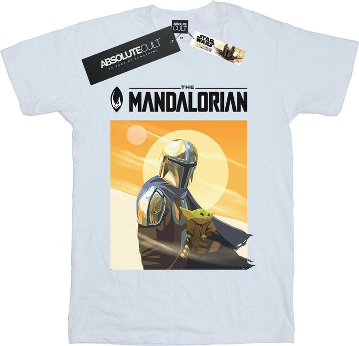 Star Wars The Mandalorian The Child Two Moons TShirt (4XL)