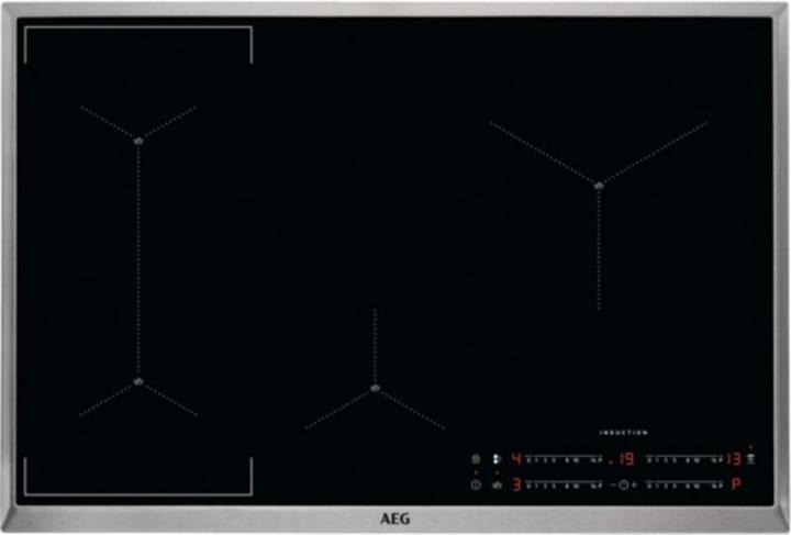 Image du produit AEG IAS8442SXB Table de cuisson autarcique / Induction / Série 7000 avec SenseBoil® / Hob²Hood /