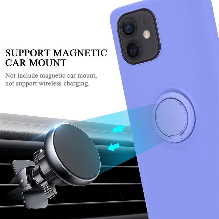 Image du produit Cadorabo TPU Liquid Ring Silicone Case Cover (Apple iPhone 12 mini)