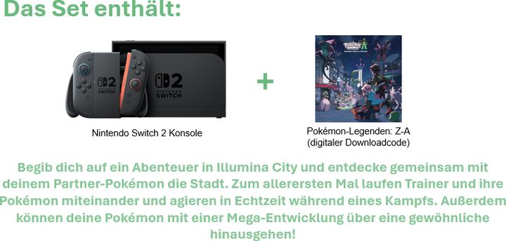 Produktbild Nintendo Switch 2 + Pokémon Legenden: Z-A-Set