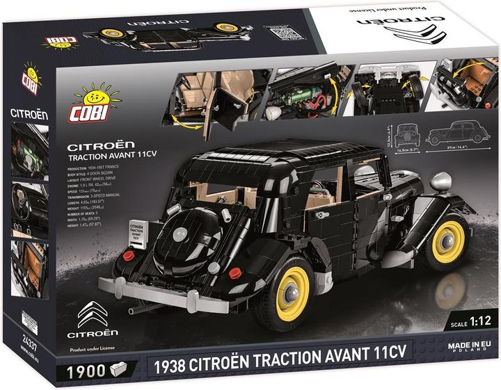 Produktbild Cobi 1938 Citroen Traction Avant 11CV