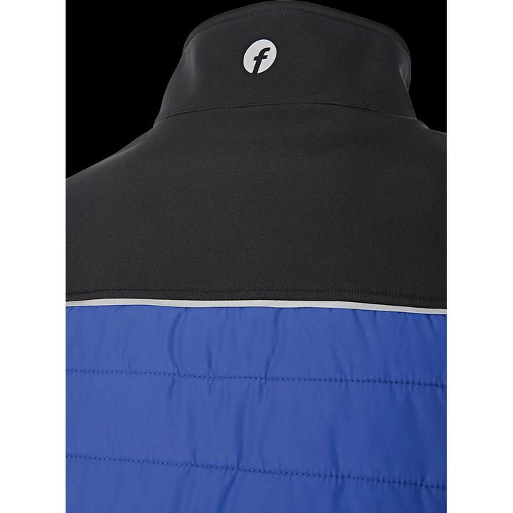 Actual product image Magni Hybrid quilted jacket cornflower blue/black size M Fortis Elements (M)