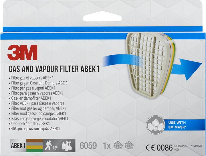 3M Austauschfilter (ABEK1, 2 x)