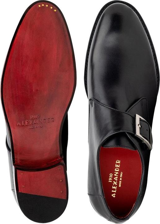 Produktbild Alexander 1910 Monk Strap - Black Buckle (45)