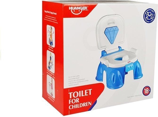 Image du produit Lean Toys Pot rose avec losange pour les tout-petits
