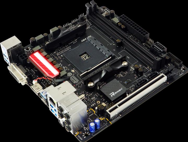 Actual product image Biostar X470GTN (AM4, AMD X470, Mini-ITX)