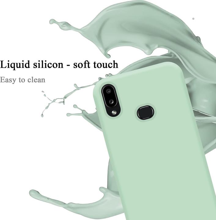 Actual product image Cadorabo TPU Liquid Silicone Case Cover (Samsung Galaxy A10s, Samsung Galaxy M01s)