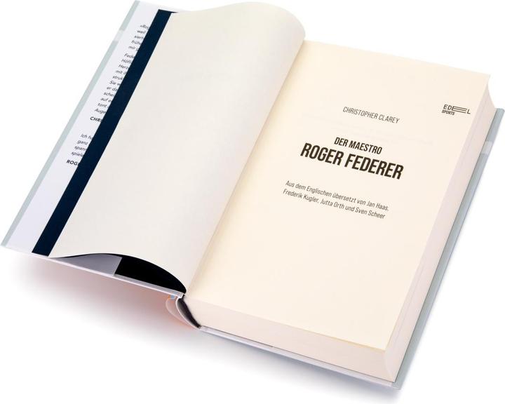 Produktbild Roger Federer (Deutsch, Christopher Clarey, 2021)
