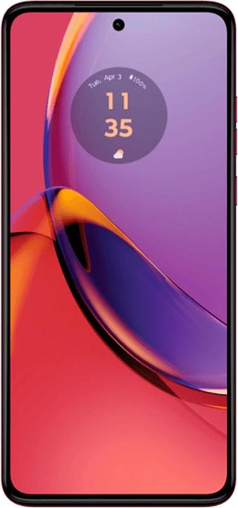 Actual product image Motorola moto g84 (256 GB, Viva Magenta, 6.55", Hybrid Dual SIM, 50 Mpx, 5G)
