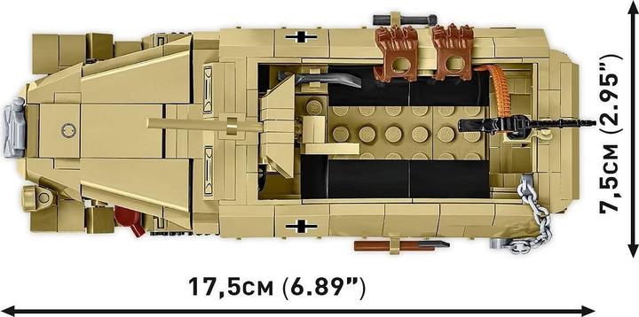 Actual product image Cobi H.C. WWII Half Track SD. KFZ 500T