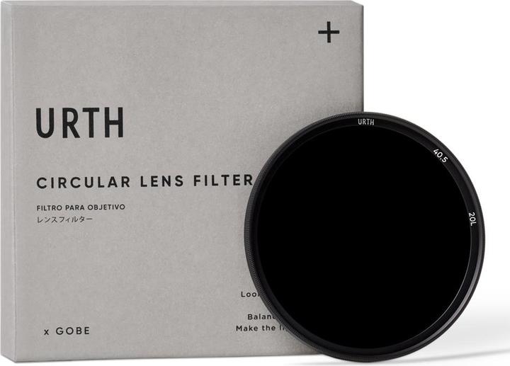 Actual product image Urth 40.5mm ND1000 (10 Stop) Lens Filter (Plus+) (Neutral density filter, 40.50 mm)