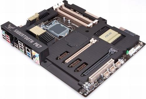 Produktbild ASUS Sabertooth P67 (B3) (LGA 1155, ATX)