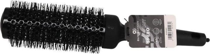 Olivia Garden Expert Blowout Speed Gewellte Borsten Weiss&Grau 45 mm