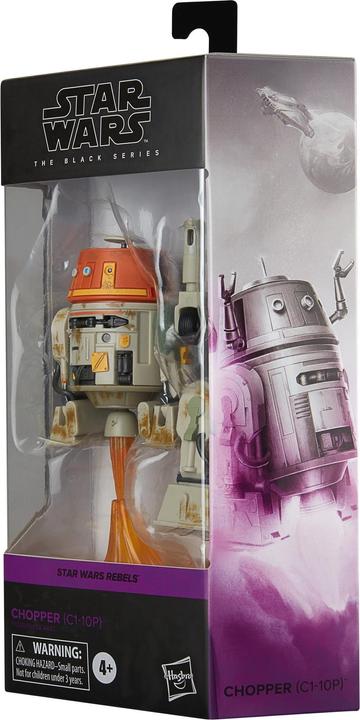 Produktbild Hasbro Star Wars: Rebels Black Series Actionfigur Chopper (C1-10P) 15 cm