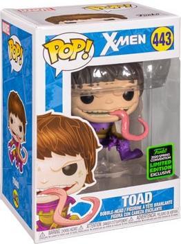 Actual product image Funko Pop ECCC 2020 X-Men Toad Limited Edition