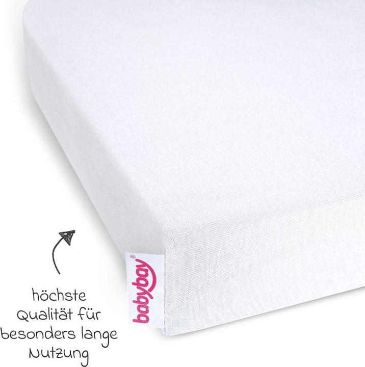 Immagine prodotto Babybay Lenzuolo a pieghe Lenzuolo a pieghe 2-pack deluxe in jersey per